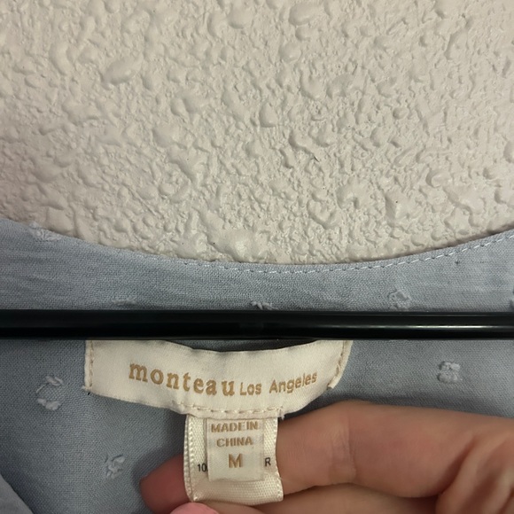 Monteau Blue Midi Dress - Picture 4 of 6